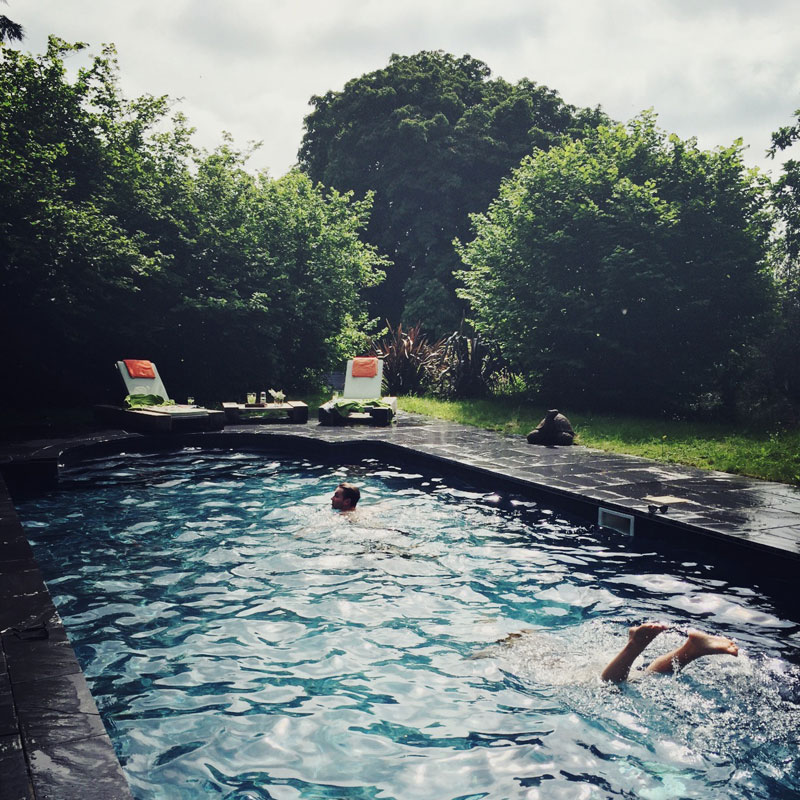 The Pool at ANRÁN Manor