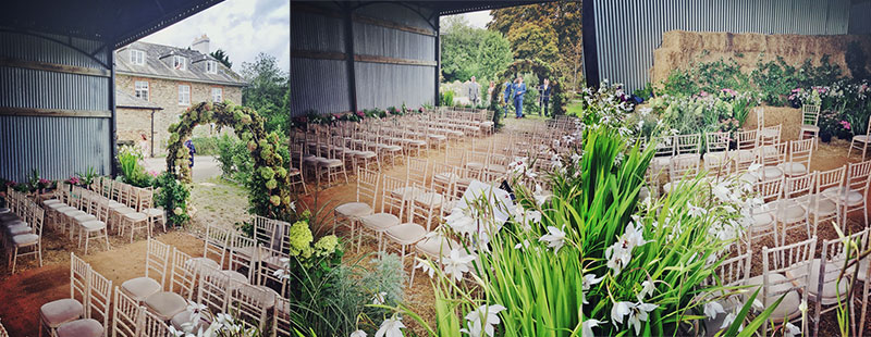Alice and Edward's wedding at ANRÁN, Devon
