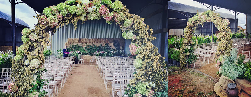 Alice and Edward's wedding at ANRÁN, Devon