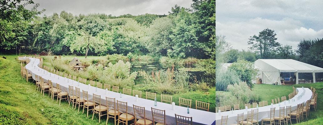 Samantha and Aneesh's wedding at ANRÁN, Devon