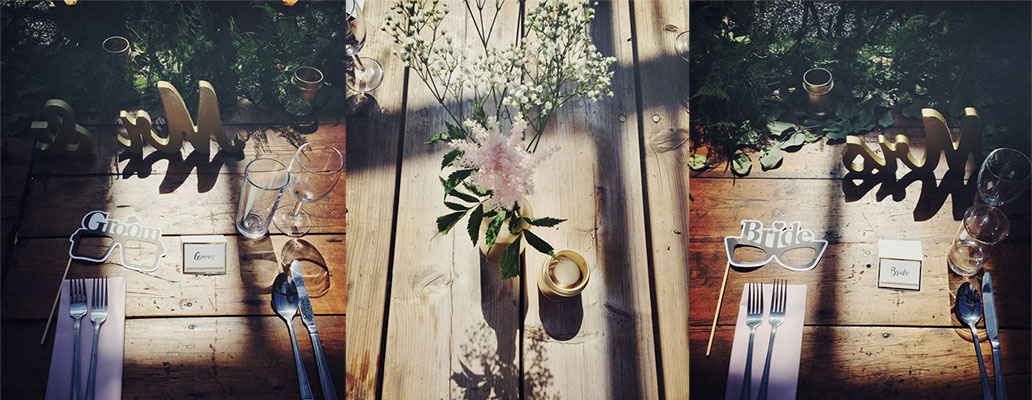 Sophie and Shaun's wedding at ANRÁN, Devon